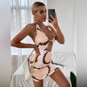 Size S Tie dye mini dress